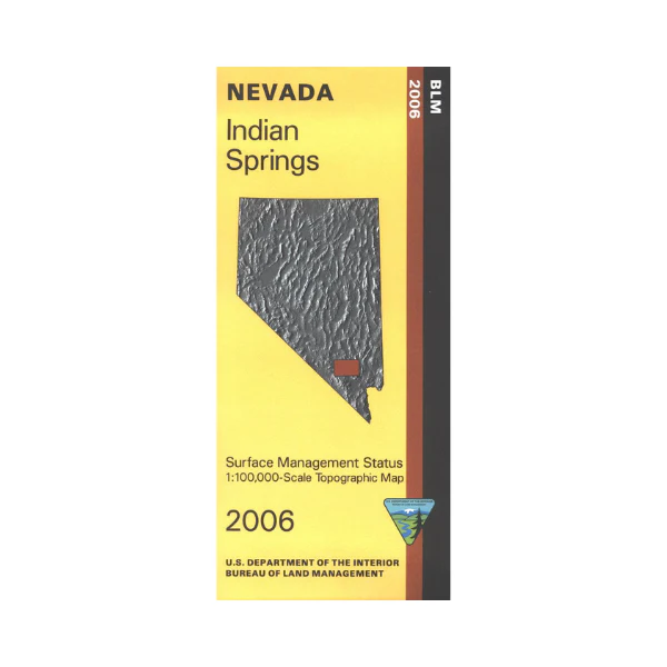 Map: Indian Springs NV - NV130S