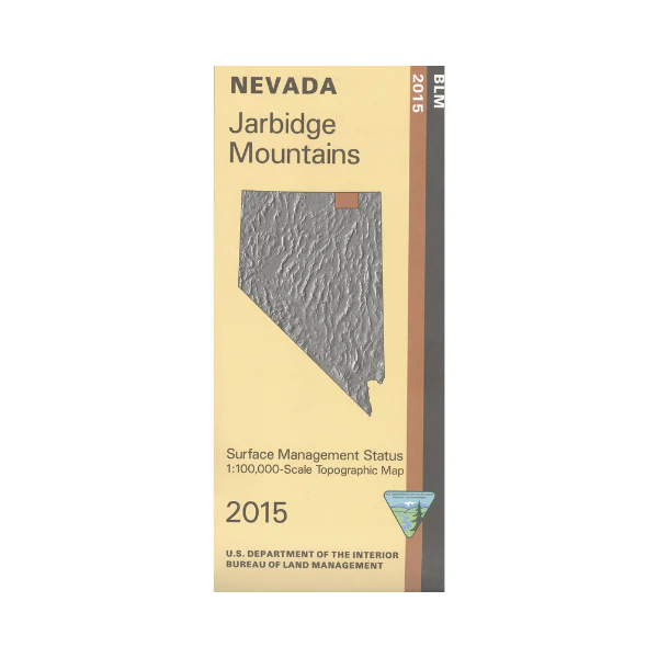 Map: Jarbidge Mountains NV - NV135S