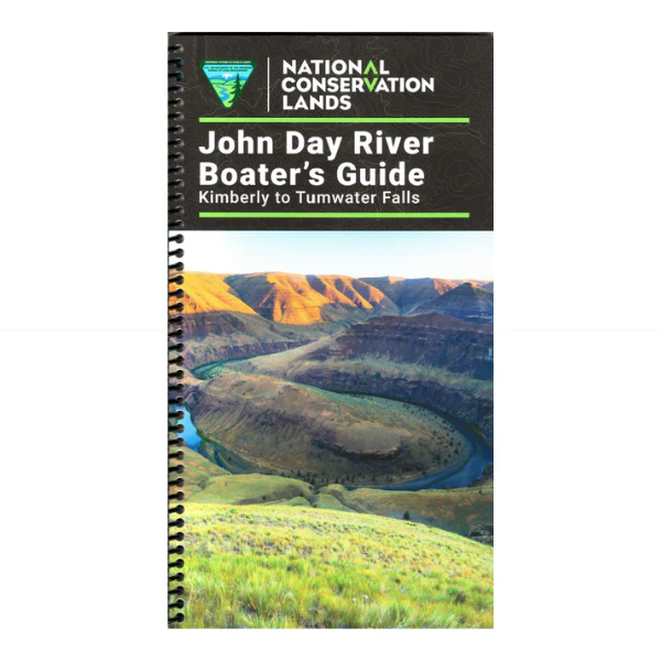 MAP: John Day River Boater's Guide - Kimberly to Tumwater Falls (OR)