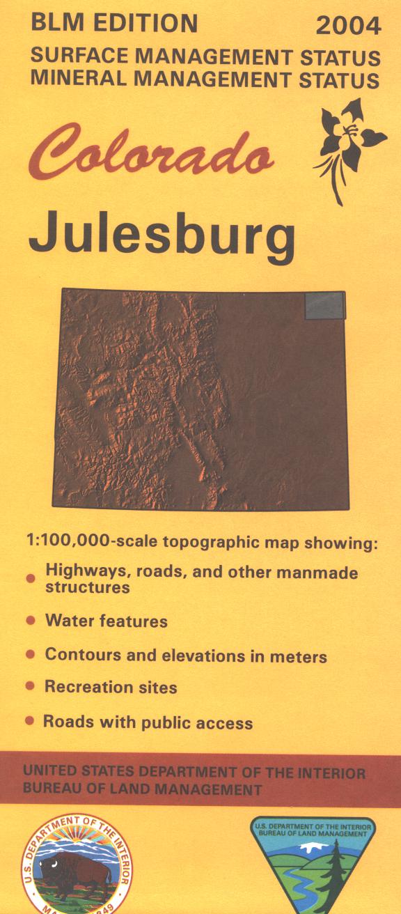 Map: Julesburg CO (MINERAL) - CO130SM - Image 2