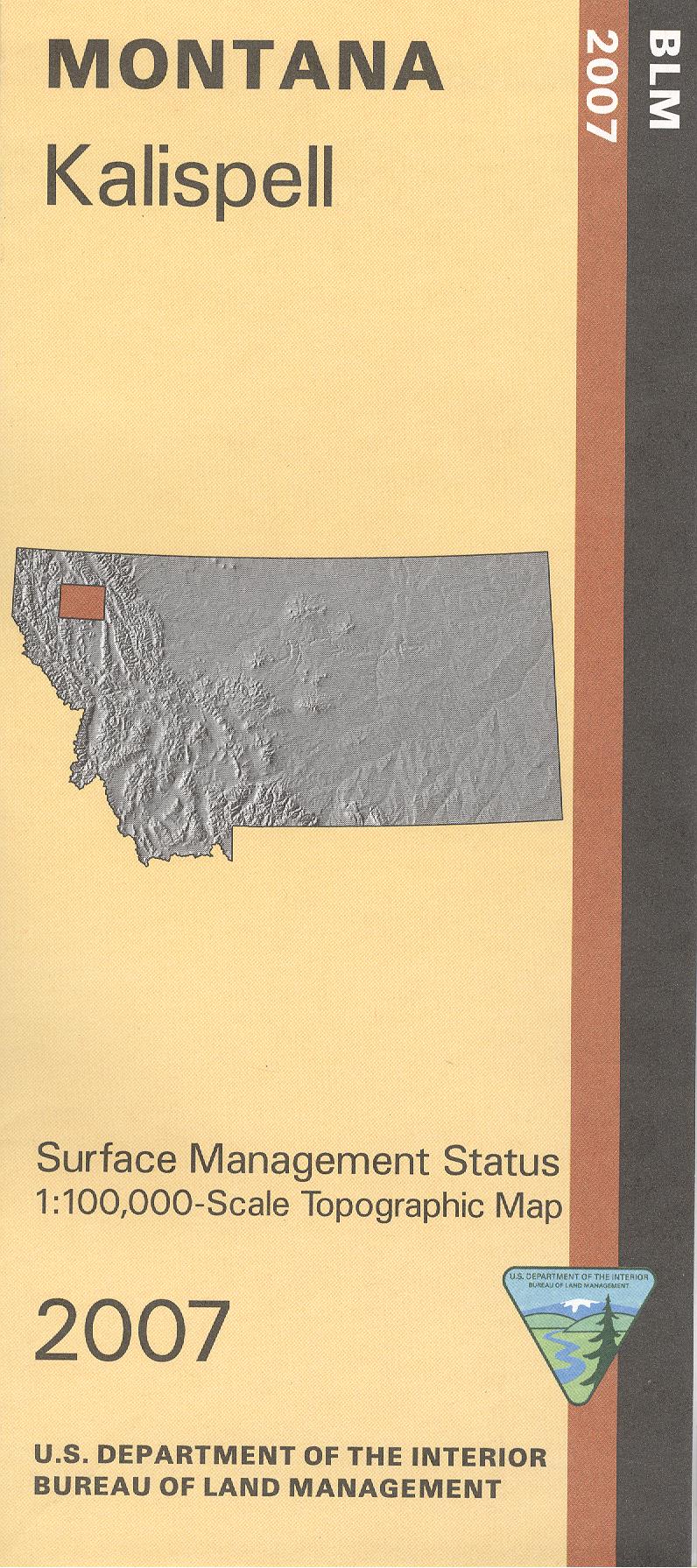 Map: Kalispell MT - MT1102S - Image 2