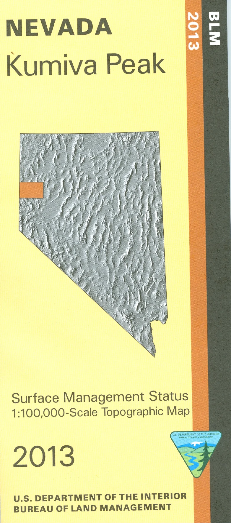 Map: Kumiva Peak NV - NV137S - Image 2