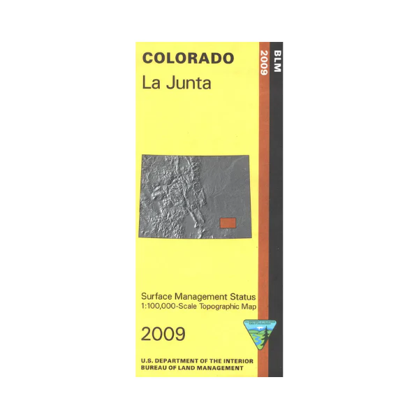 Map: La Junta CO (MINERAL)- CO133SM