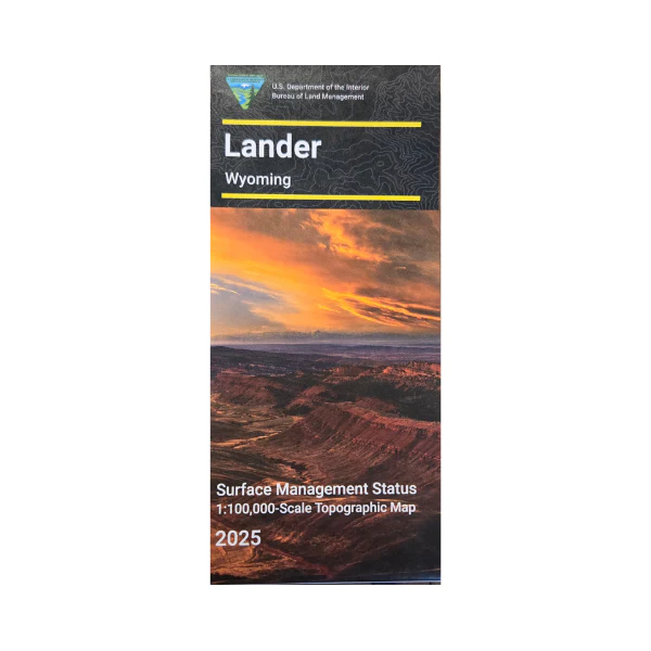 Map: Lander WY (SURFACE)- WY027S