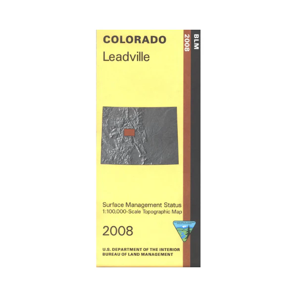 Map: Leadville CO - CO137S