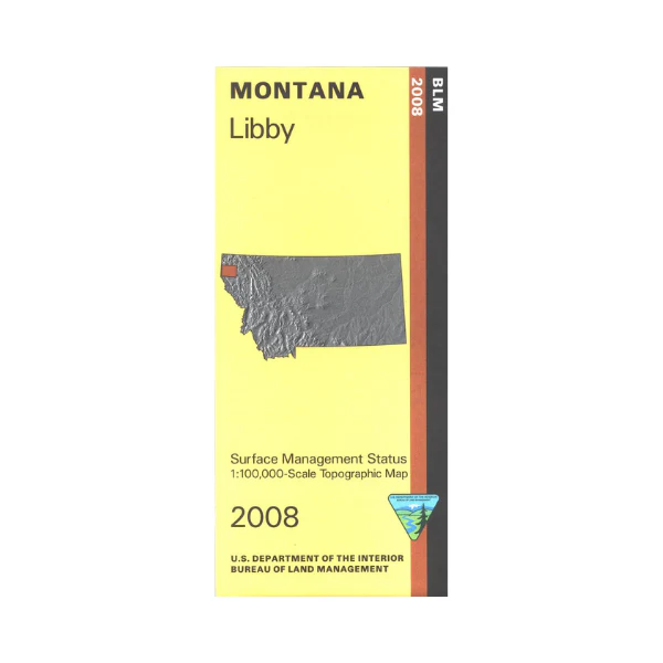 Map: Libby MT - MT1115S