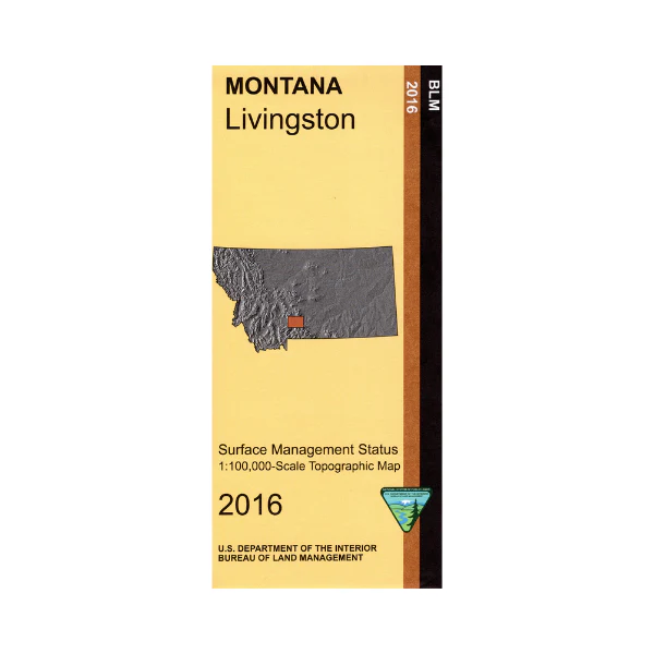 Map: Livingston MT - MT1119S