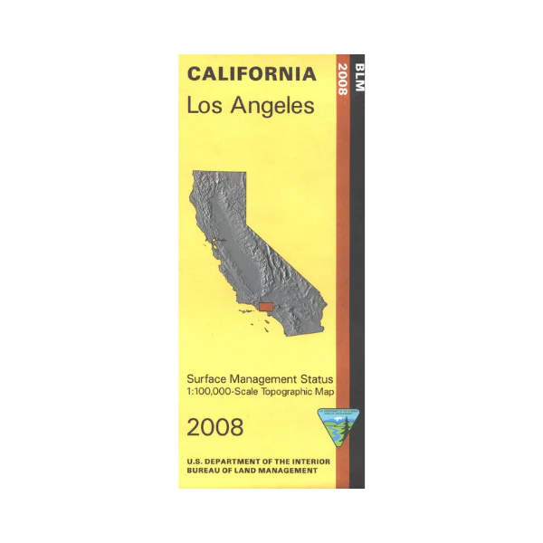 Map: Los Angeles CA - CA250S