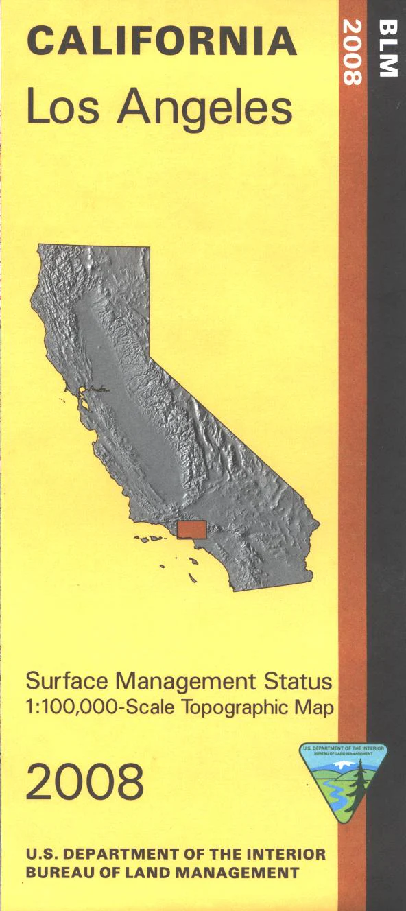 Map: Los Angeles CA - CA250S - Image 2