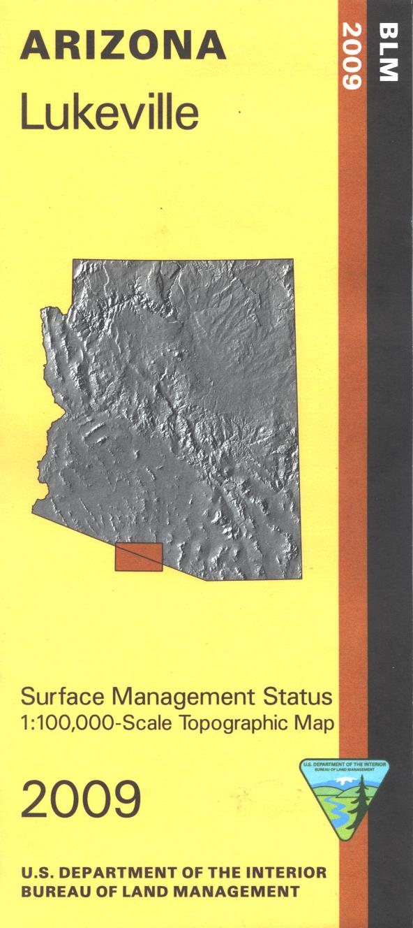 Map: Lukeville AZ - AZ126S - Image 2