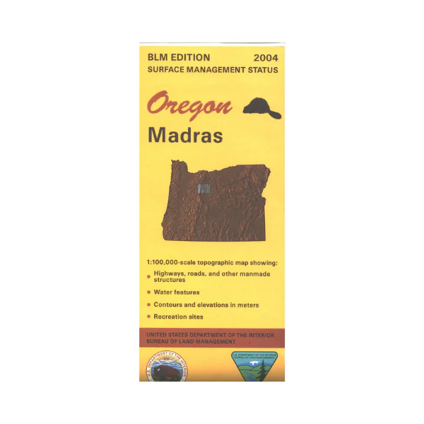 Map: Madras OR - OR036S