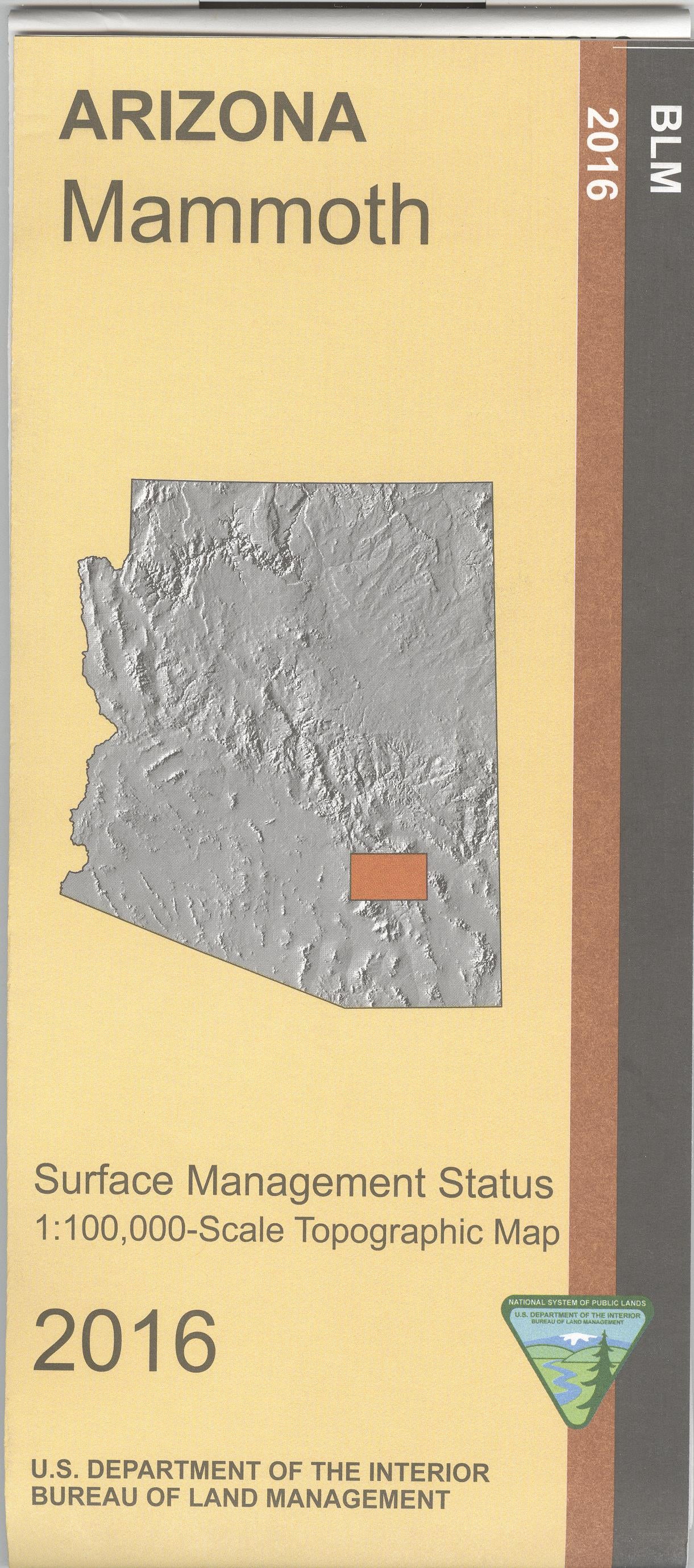Map: Mammoth AZ - AZ127S - Image 2