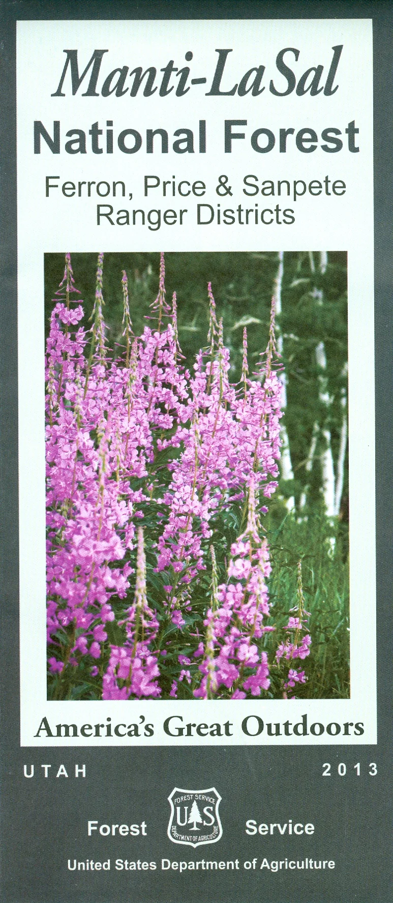 Map: Manti-La Sal UT National Forest Sanpete - Image 2