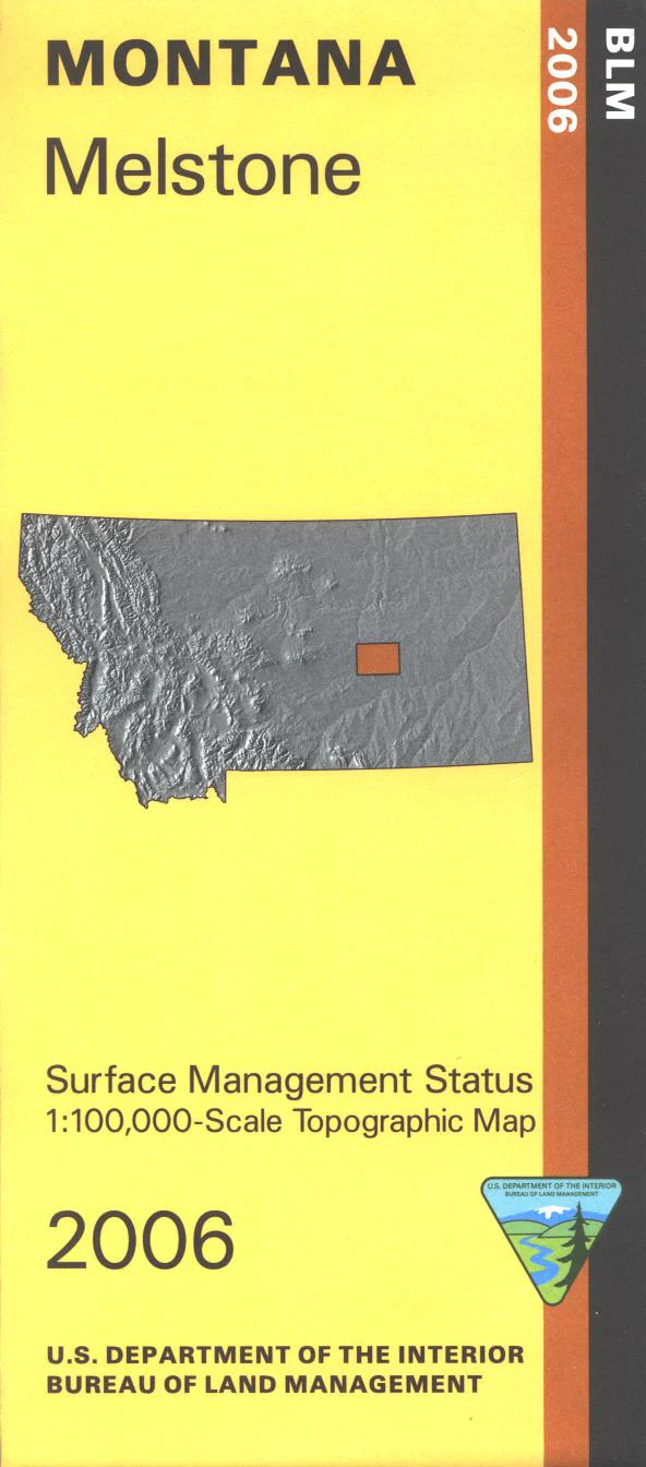 Map: Melstone MT - MT1127S - Image 2