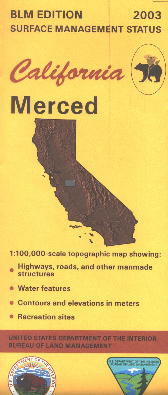 Map: Merced CA - CA265S - Image 2