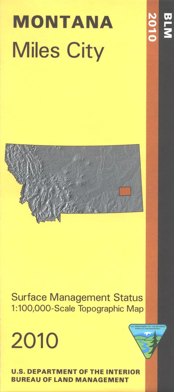 Map: Miles City MT - MT1129S - Image 2