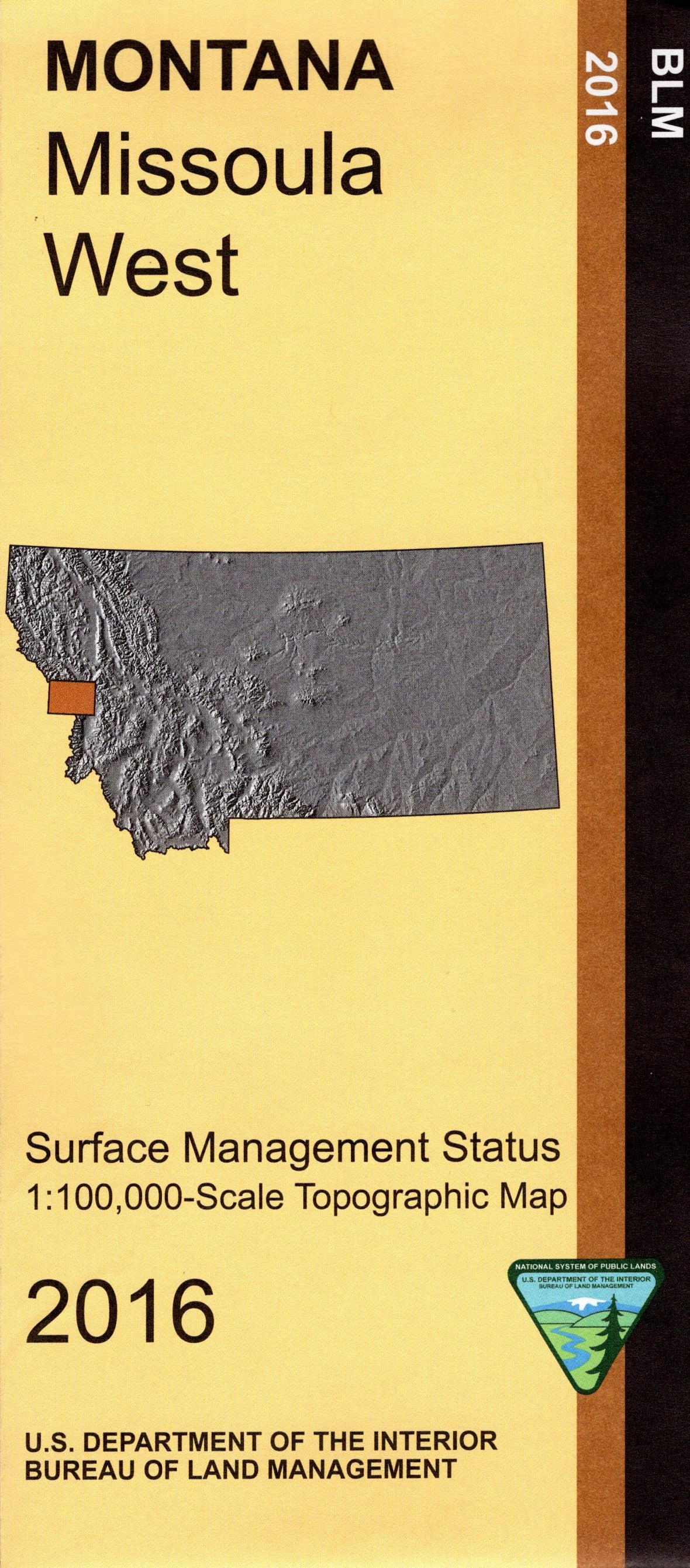 Map: Missoula West MT - MT1133S - Image 2