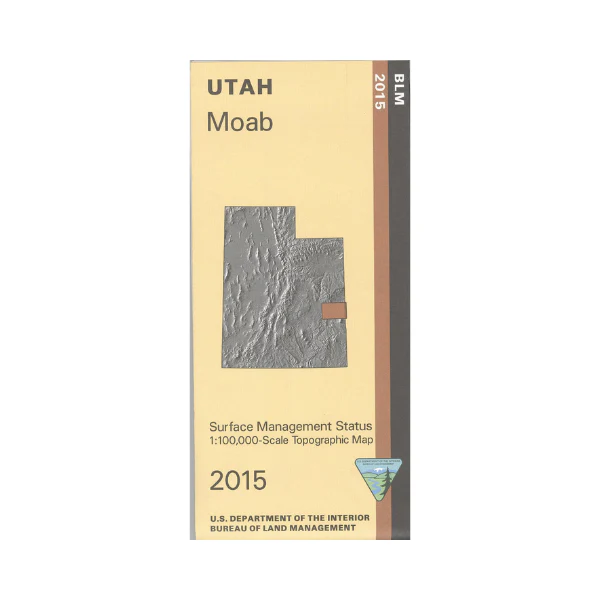 Map: Moab UT - UT122S