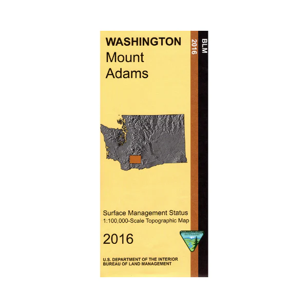 Map: Mount Adams WA - WA018S