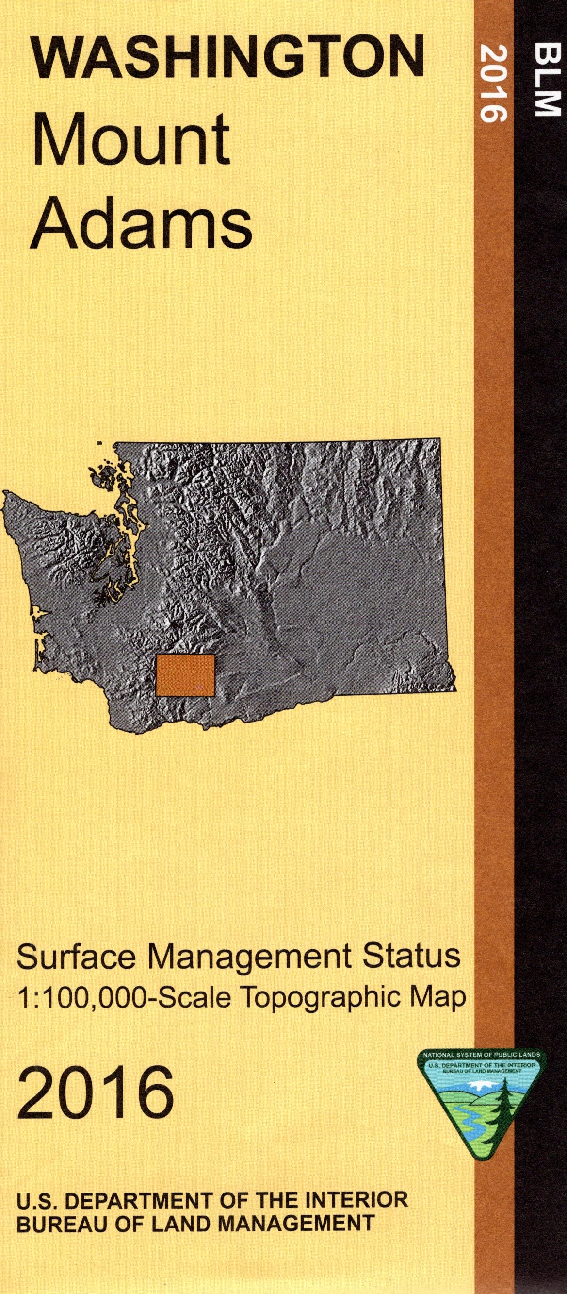 Map: Mount Adams WA - WA018S - Image 2
