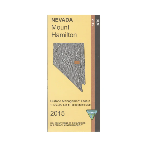 Map: Mount Hamilton NV - NV143S