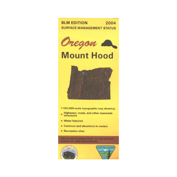 Map: Mount Hood OR - OR042S