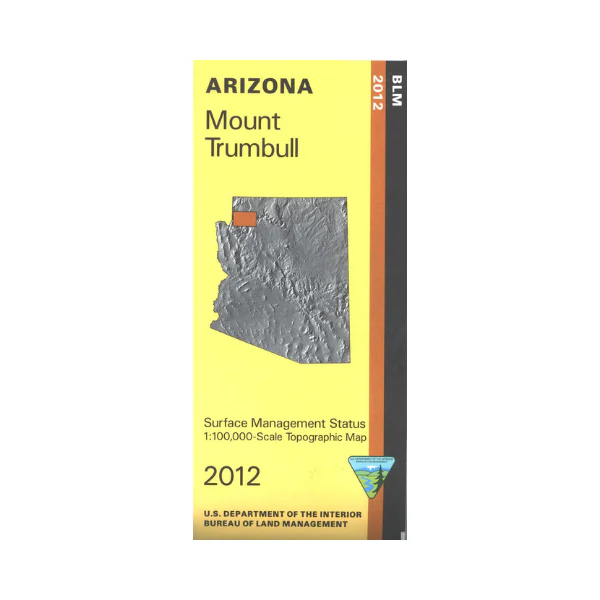 Map: Mount Trumbull AZ - AZ129S