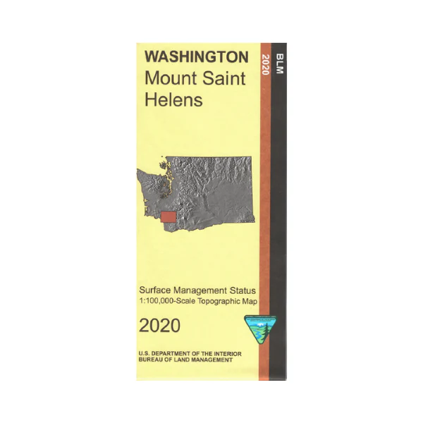 Map: Mt  St Helens WA - WA022S