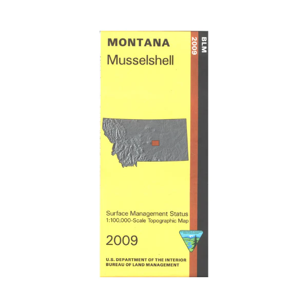 Map: Musselshell MT - MT1139S