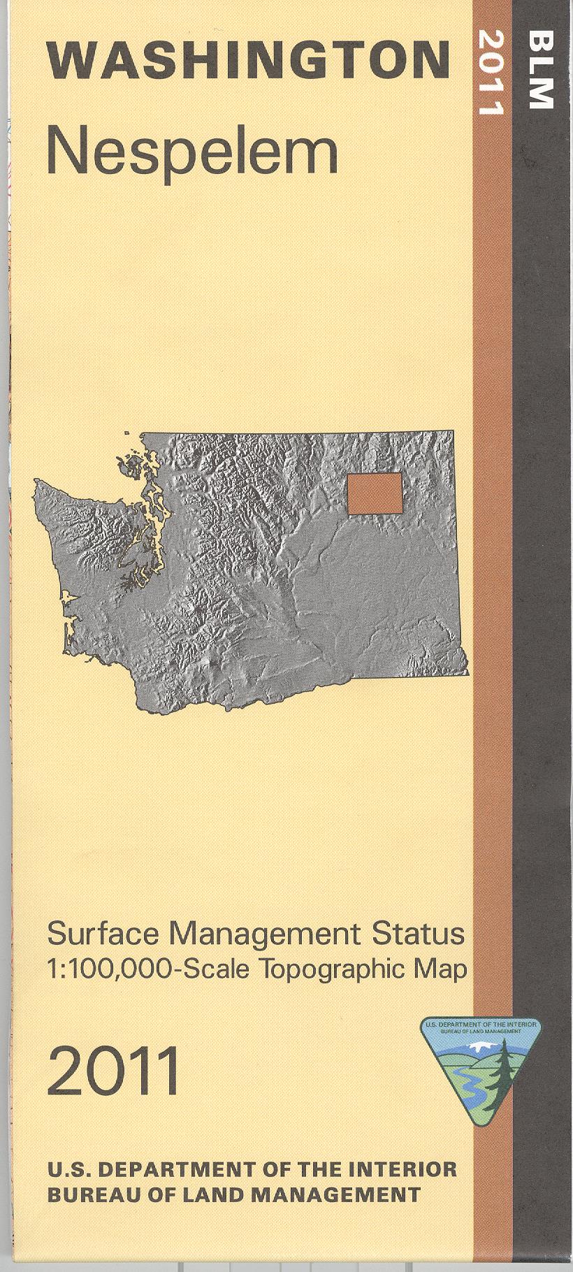 Map: Nespelem WA (MINERAL)- WA023SM - Image 2