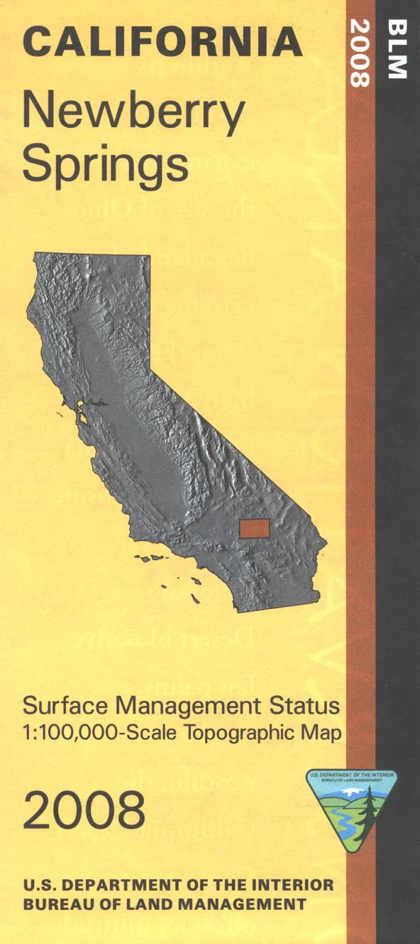 Map: Newberry Springs CA - CA300S - Image 2