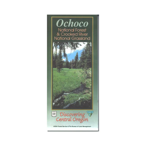 Map: Ochoco OR National Forest & Crooked River National Grassland - 2000