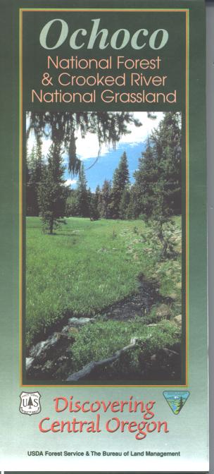 Map: Ochoco OR National Forest & Crooked River National Grassland - 2000 - Image 2