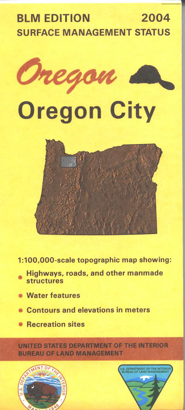 Map: Oregon City OR - OR047S - Image 2