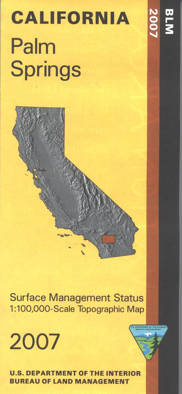 Map: Palm Springs CA - CA325S - Image 2