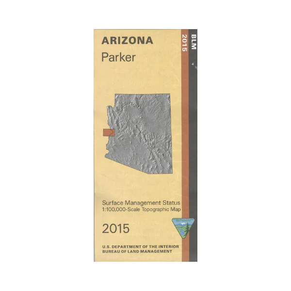 Map: Parker AZ - AZ134S