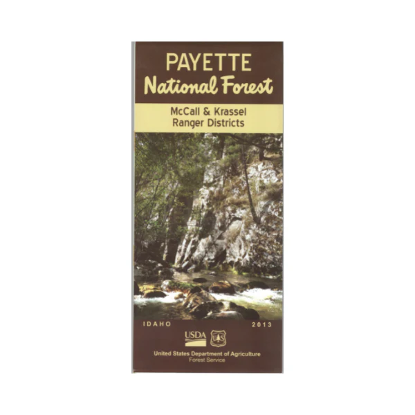 Map: Payette NF ID McCall & Krassel (North)