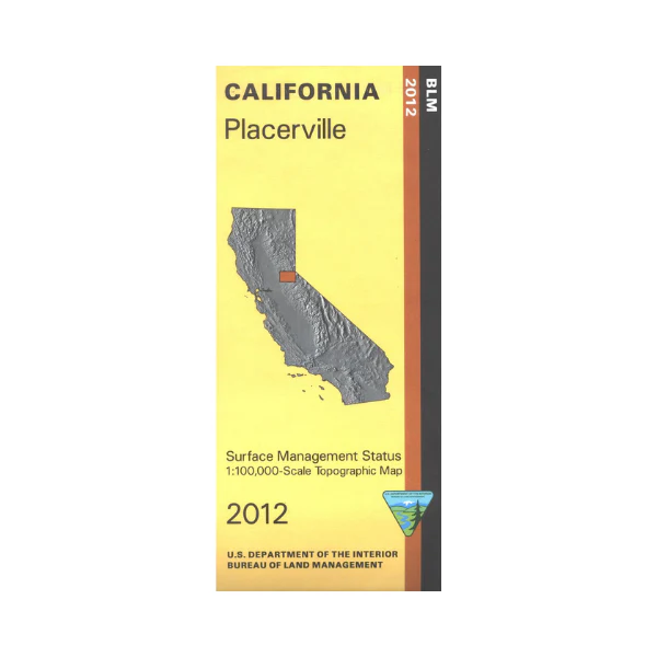 Map: Placerville CA - CA345S