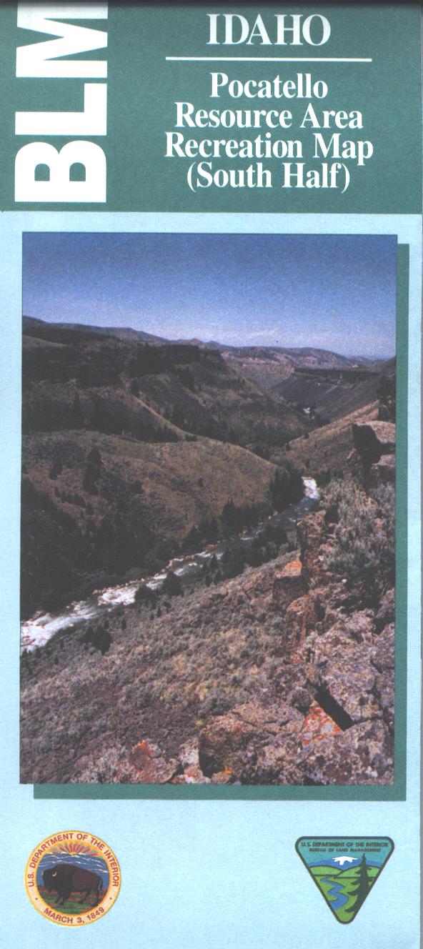 Map: Pocatello Area ID Recreation Map South - Image 2