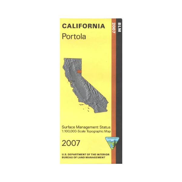 Map: Portola CA - CA370S