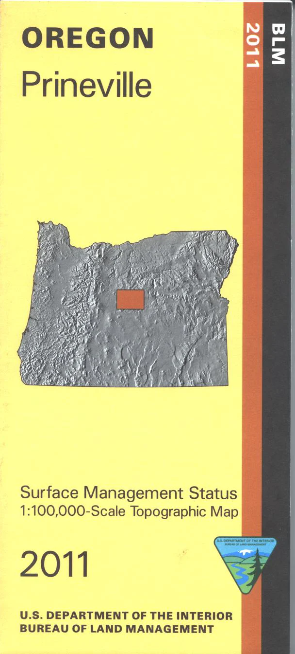 Map: Prineville OR - OR050S - Image 2