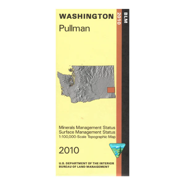 Map: Pullman WA  (MINERAL)- WA029SM