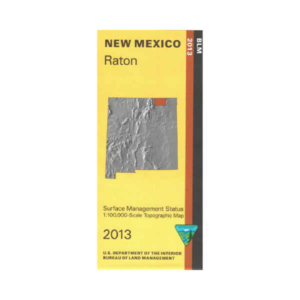 Map: Raton NM - NM042S