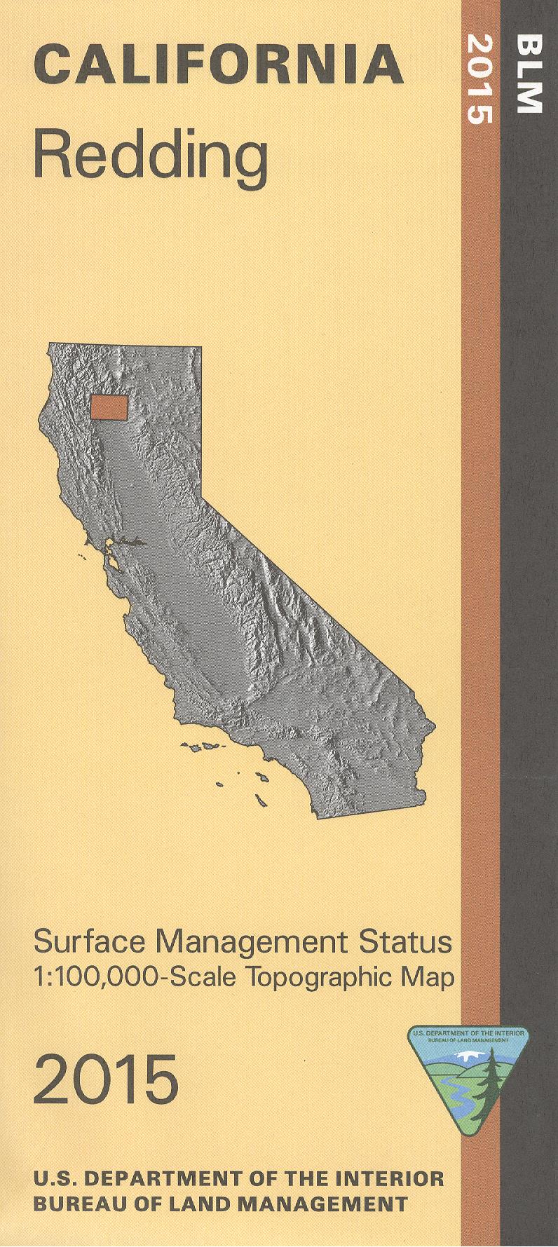 Map: Redding CA - CA385S - Image 2