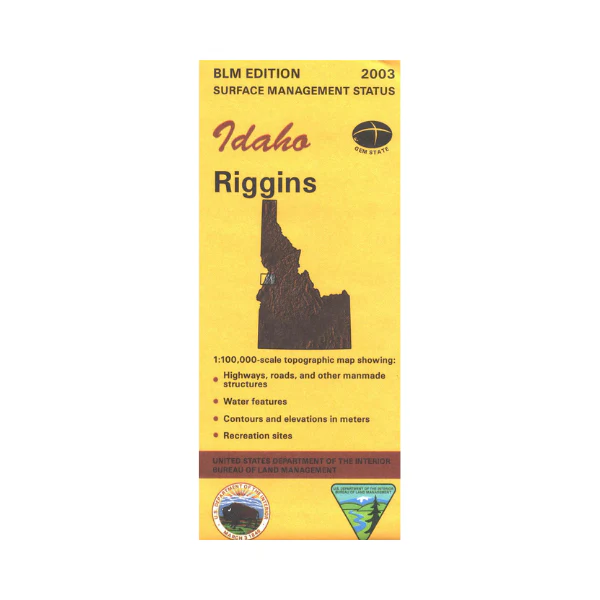 Map: Riggins ID - ID1055S