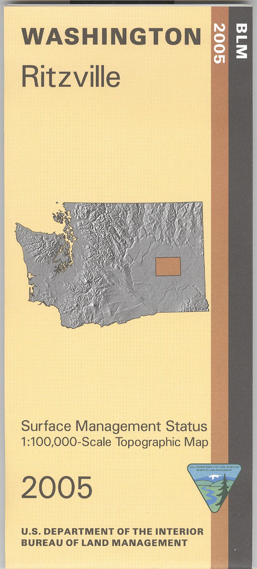 Map: Ritzville WA - WA032S - Image 2