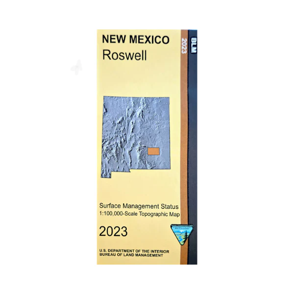 Map: Roswell NM - NM043S