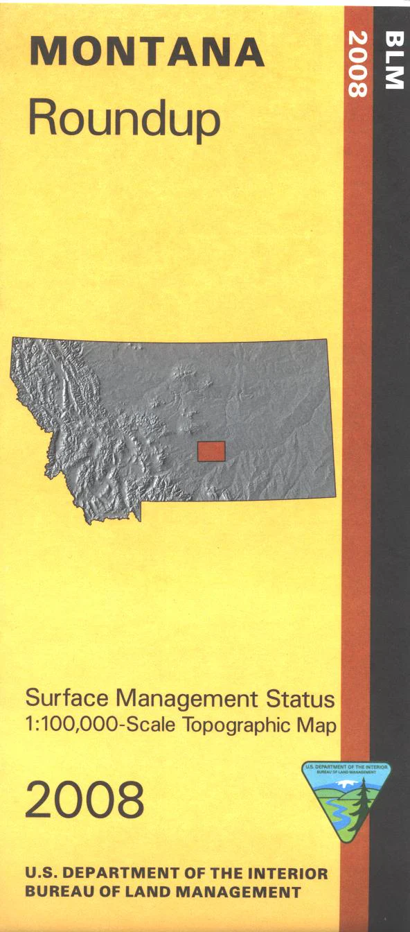 Map: Roundup MT - MT1166S - Image 2
