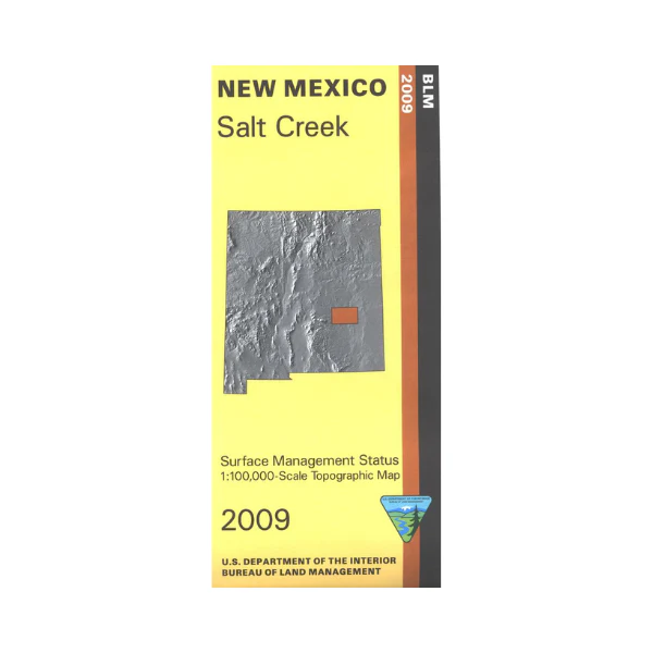 Map: Salt Creek NM - NM046S