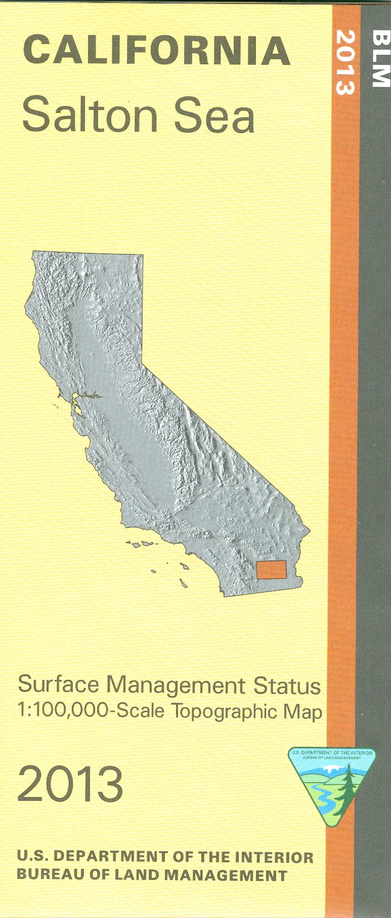 Map: Salton Sea CA - CA405S - Image 2